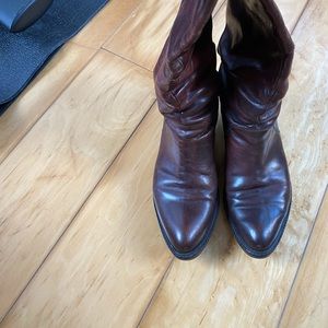 Vic tall leather boots